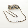 Secondhand Chanel Flap Card Holder on Chain Quilted Printed