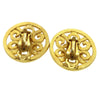Secondhand Chanel CC Round Earrings