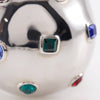 Secondhand Louis Vuitton LV Planet Ring Metal with Strass