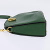 Secondhand Celine Shoulder Bag Green Leather Bags