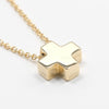 Tiffany & Co. Cruciform Cross Pendant Necklace 18K Yellow Gold