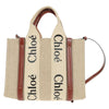 Secondhand Chloe Woody Convertible Tote Canvas with