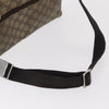Gucci Vintage Double Belt Bag GG Canvas with Leather