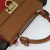 Salvatore Ferragamo Sofia Satchel Leather