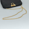 Salvatore Ferragamo Vintage Gancini Chain Shoulder Bag Leather