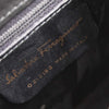 Salvatore Ferragamo Gancini Convertible Top Handle Bag Suede