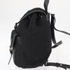 Secondhand Prada Vela Double Front Pocket Backpack Tessuto with Saffiano