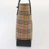 Secondhand Burberry Nova Check Tote canvas check pattern