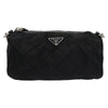 Prada Vintage Chain Handbag Quilted Tessuto