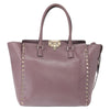 Valentino Garavani Rockstud Tote Rigid Leather