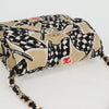 Secondhand Chanel Flap Card Holder on Chain Quilted Printed
