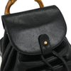 Gucci Vintage Bamboo Backpack Leather