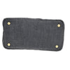 Secondhand Prada Canapa Tote Black Denim Jeans Accessories