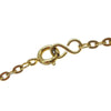 Chanel Vintage CC Pendent Necklace Plated Metal