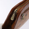 Secondhand MCM Visetos pouch Brown Canvas Accessories