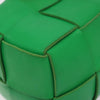 Secondhand Bottega Veneta Cassette Green Leather Bags