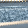 Secondhand Prada Zip Around Tab Wallet Saffiano