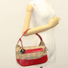 Secondhand Burberry Nova Check Handbag Nova Check Canvas and