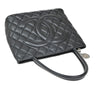 Chanel Medallion Tote Quilted Caviar