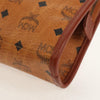 Secondhand MCM Visetos pouch Brown Canvas Accessories