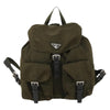Prada Double Front Pocket Backpack Tessuto