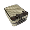 Gucci Web Trolley Rolling Luggage GG Coated Canvas