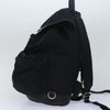 Secondhand Prada Double Front Pocket Backpack Tessuto