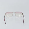 Secondhand Bvlgari Sunglasses Pink Plastic Accessories