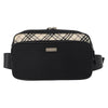 Secondhand Burberry Waist Bag Black Nylon Bags