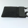 Secondhand Gucci Vintage Flat Messenger Bag GG Canvas and