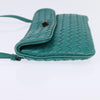 Secondhand Bottega Veneta Turnlock Crossbody Bag Intrecciato Nappa