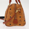 Secondhand MCM Visetos logogramme Handbag Canvas and