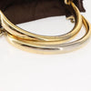 Secondhand Prada Metal Handles Tote Tessuto