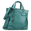 Secondhand Celine Orlov Handbag Turquoise Leather Bags