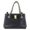 Salvatore Ferragamo Vala Shoulder Bag Leather