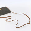 Christian Dior Vintage Honeycomb Flap Crossbody Bag Coated Canvas