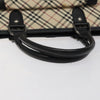 Secondhand Burberry Nova Check Handbag Nova Check Canvas and