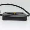 Gucci Vintage Flap Crossbody Bag Leather