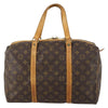Louis Vuitton Sac Souple Handbag Monogram Canvas