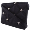 Salvatore Ferragamo Vara Soft Studs Flap Bag Silk