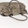 Salvatore Ferragamo Gancini Tote Leather