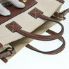 Burberry Freya Shopping Tote Canvas with Leather