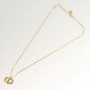 Secondhand Christian Dior CD Pendant Necklace
