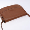 Secondhand Burberry Flap Messenger Brown Leather Bags