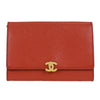 Chanel Vintage CC Flap Wallet Leather