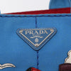 Secondhand Prada Canapa Convertible Tote Canvas with Applique