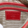 Prada Logo Zip Crossbody Bag Canvas