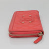 Secondhand Chanel Filigree Zip Around Wallet Quilted Caviar