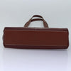 Secondhand Burberry Handle Tote Brown Leather Accessories