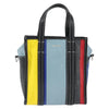 Secondhand Balenciaga Bazar Convertible Tote Striped